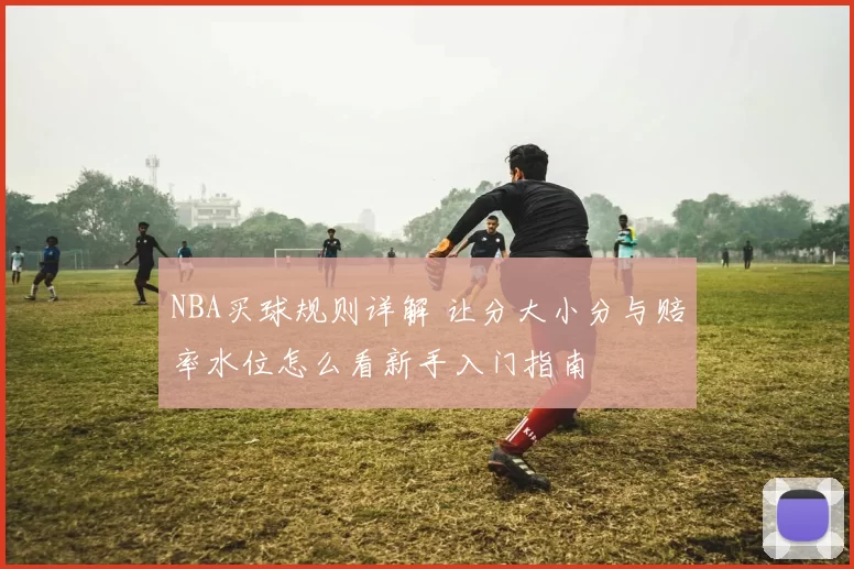 NBA买球规则详解 让分大小分与赔率水位怎么看新手入门指南